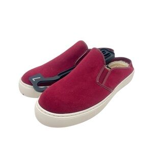 (SH-112) Time and Tru Twin Gore Mule Slip On with Sherpa Lining Sz 7